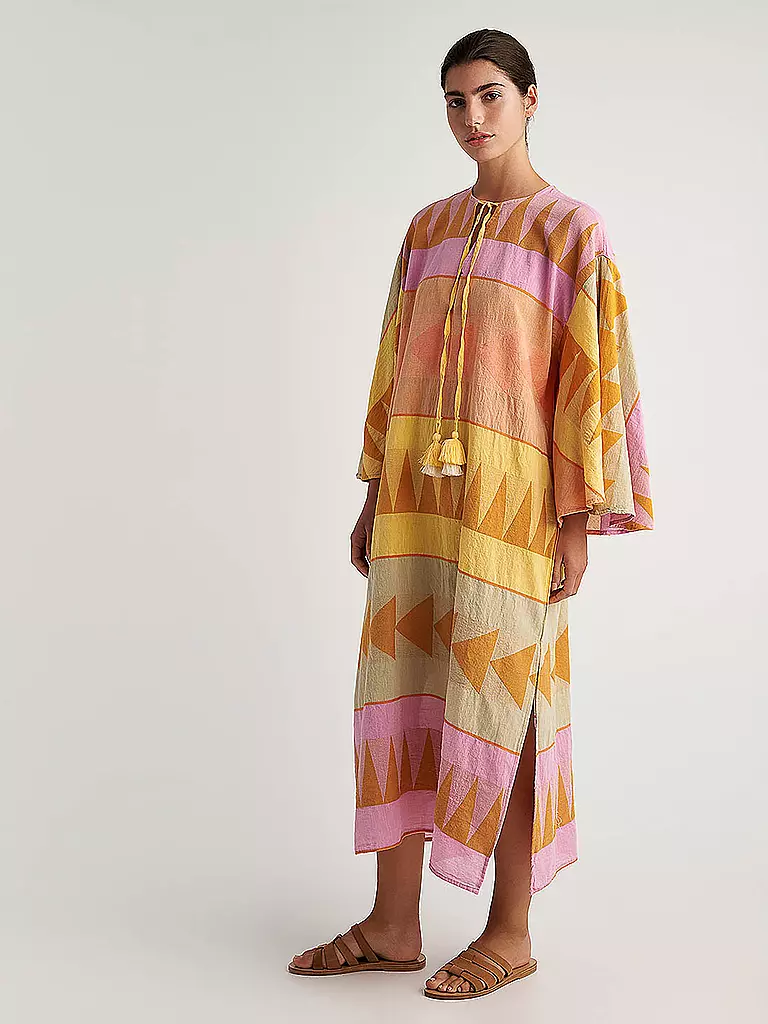 PEARL & CAVIAR Maxikleid ZAKAR orange