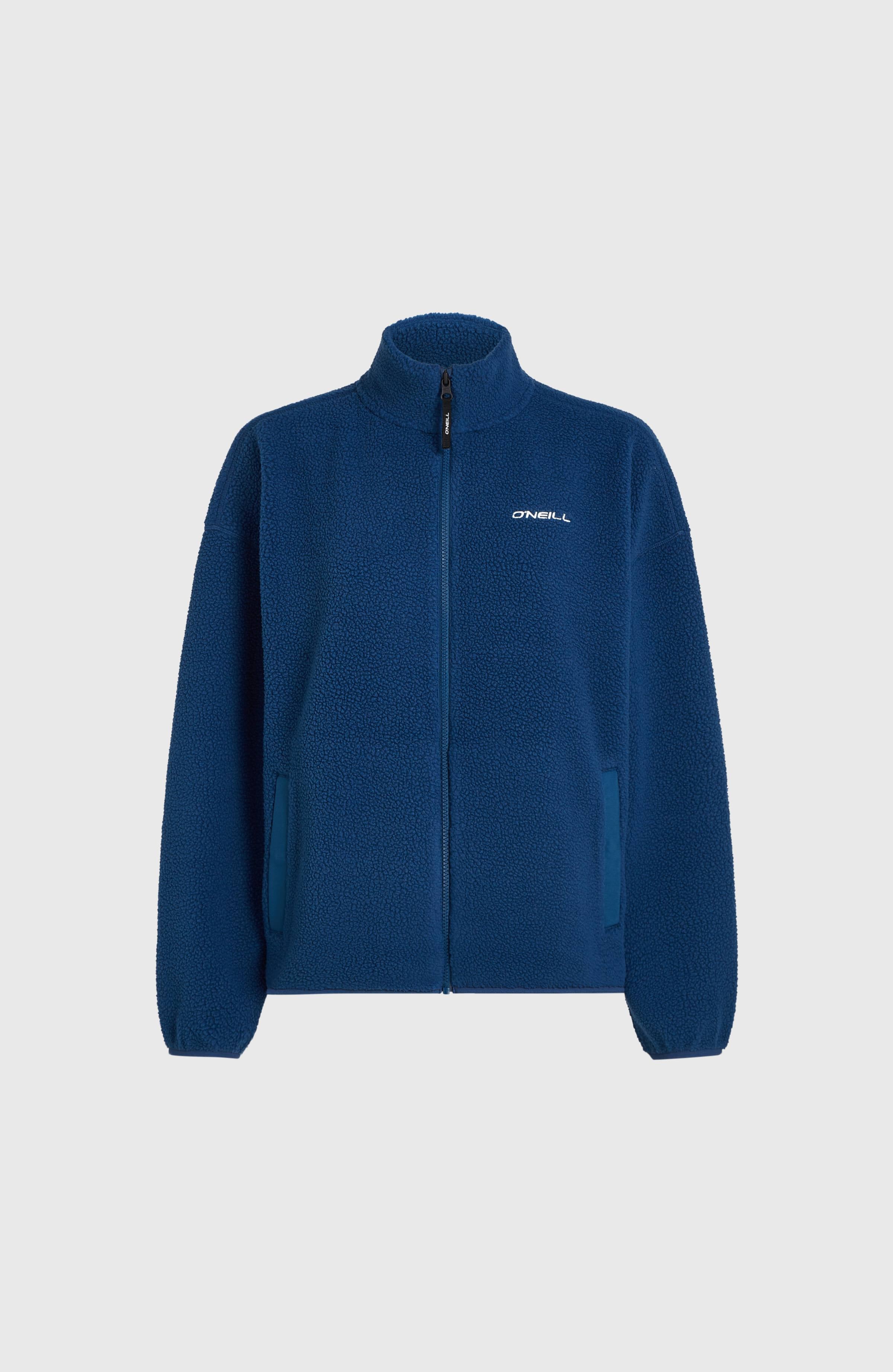Must-Have High-Pile fleecevest met volledige rits