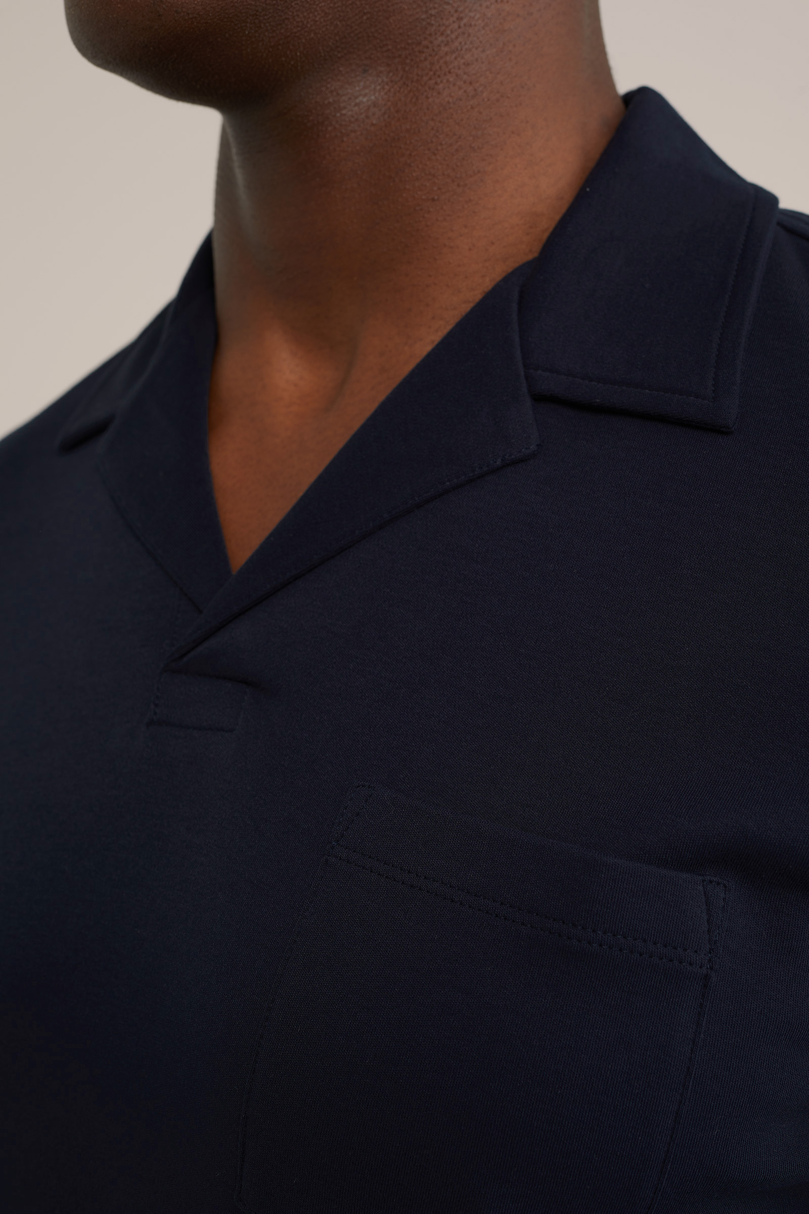 polo WE Fashion Donkerblauw
