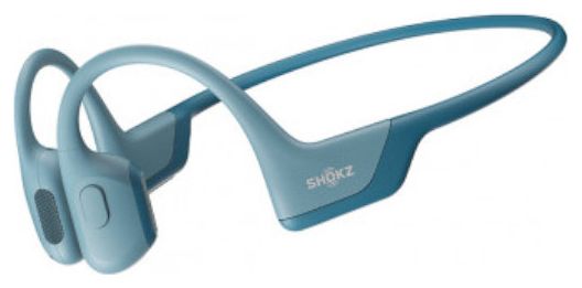 Casque Bluetooth à conduction osseuse Shokz OpenRun Pro Bleu