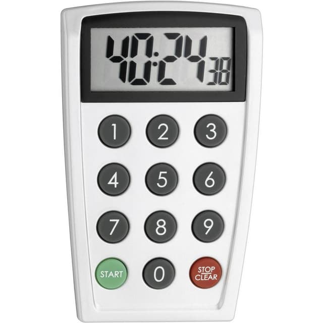 TFA Dostmann 38.2026 Timer Sølv digital