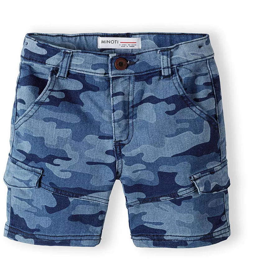 MINOTI Cargoshorts BuntDunkelblau