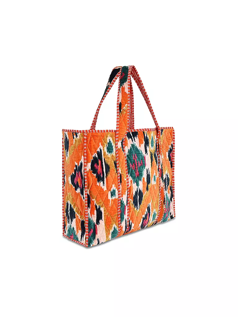 CONSCIOUS YOGA COLLECTIVE Tasche - Shopper VELVET IKAT SHOPPER orange
