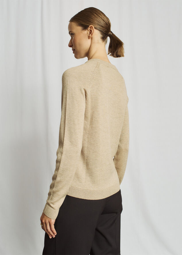Bruun & Stengade BS Layla Regular Fit Knitwear Sand
