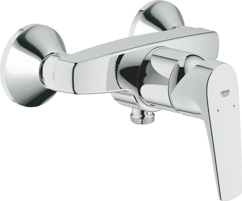 GROHE BauFlow Douchemengkraan - Chroom - 15cm Hartafstand