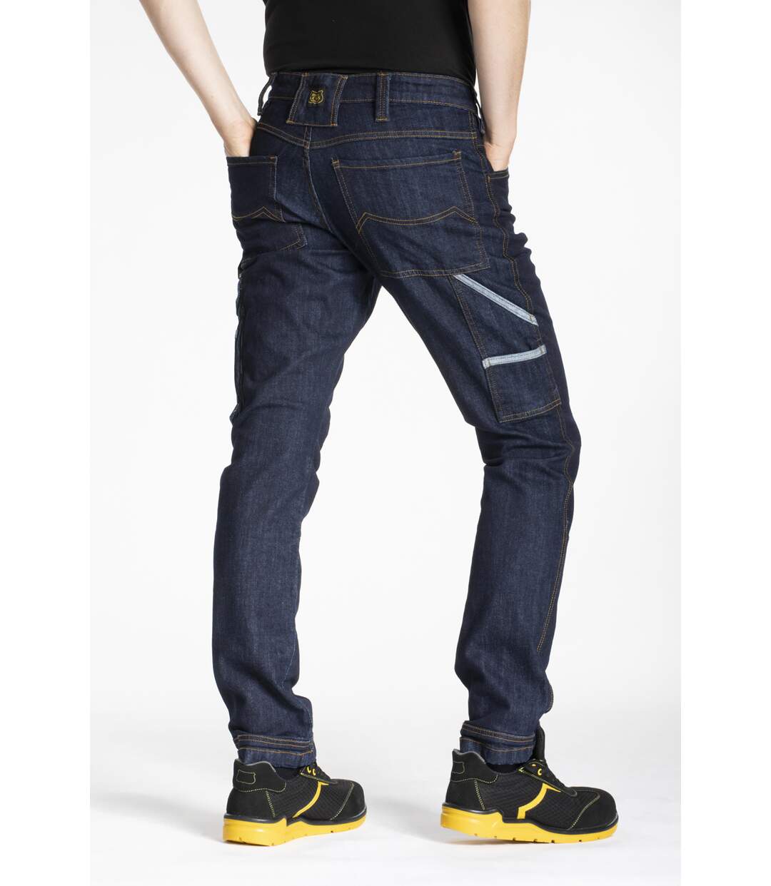 Jeans de travail multi poches stretch brut JOBA DENIM