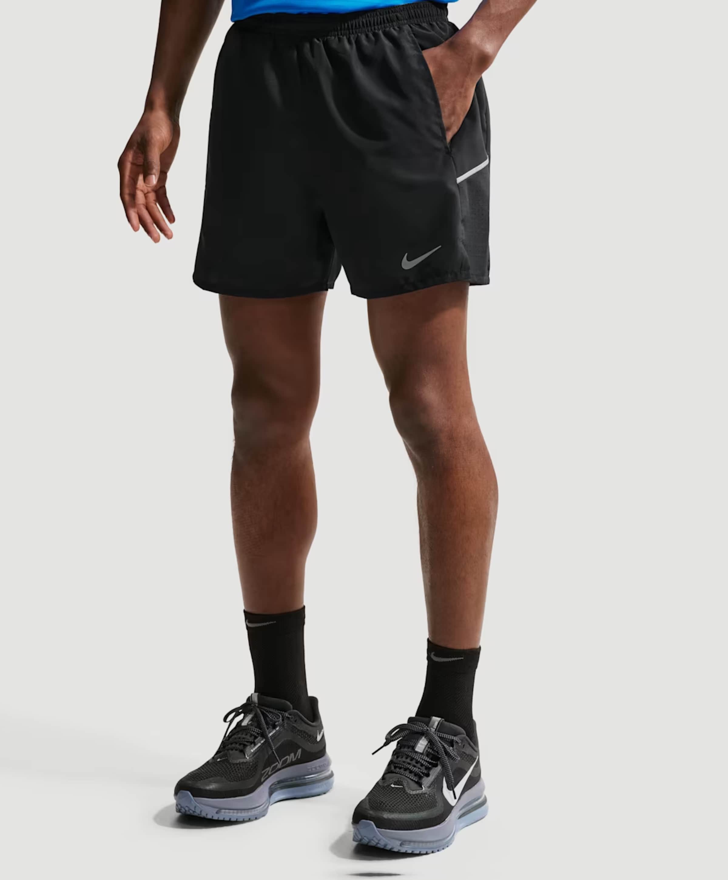 Nike Nike Miler Men's Dri-fit 5i Brief-l heren shorts zwart