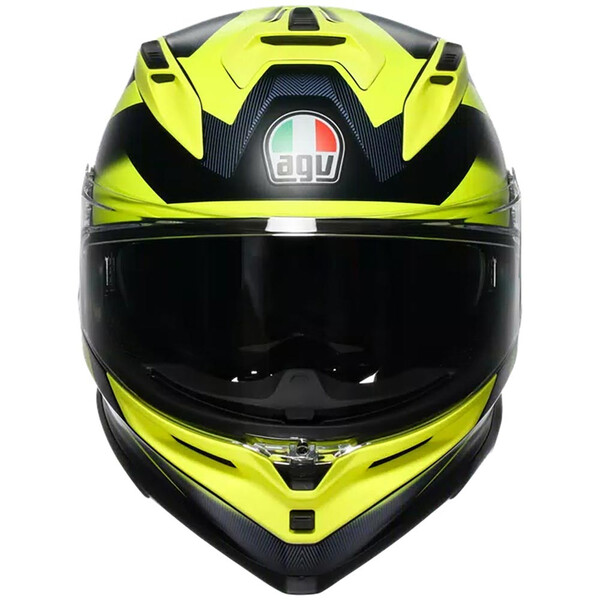 AGV - Casque K7 Glimpse Noir / Jaune fluo