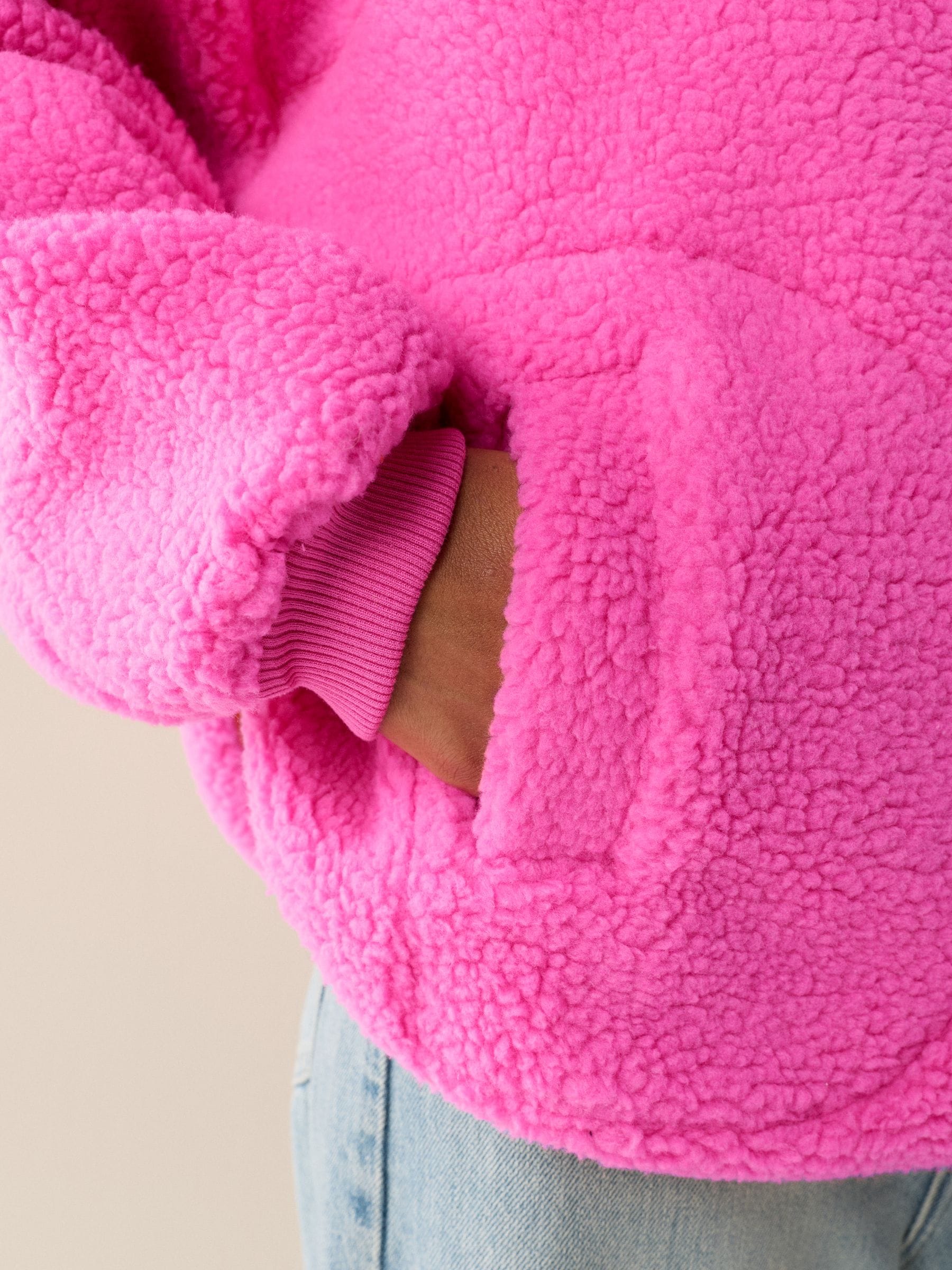 Roze - Active Borg Hooded Jacket