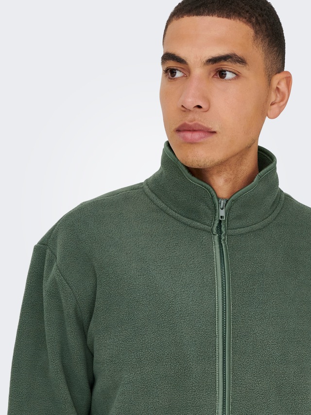 ONLY & SONS Kapuzensweatjacke »ONSAKEEM FULL ZIP REG  SWEAT OTL«