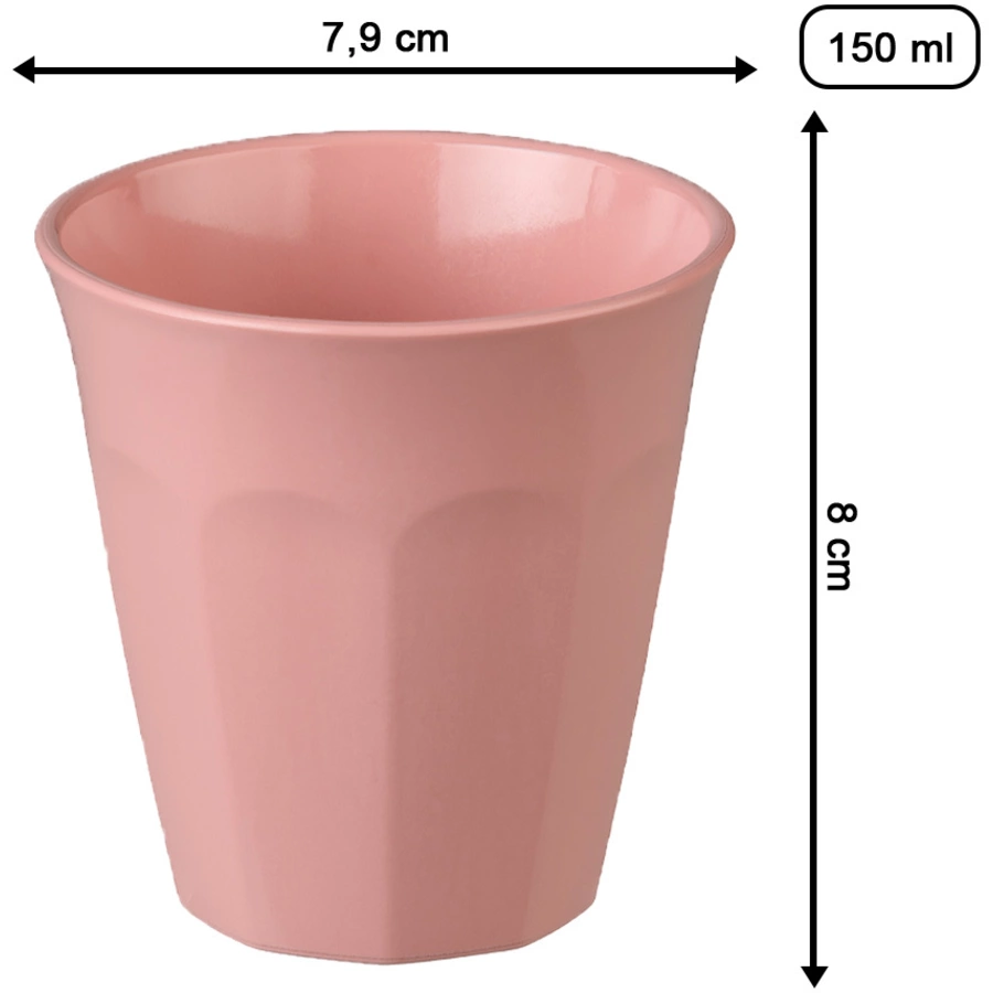 Koziol Becherset Nora 150 ml 4er Set bunt
