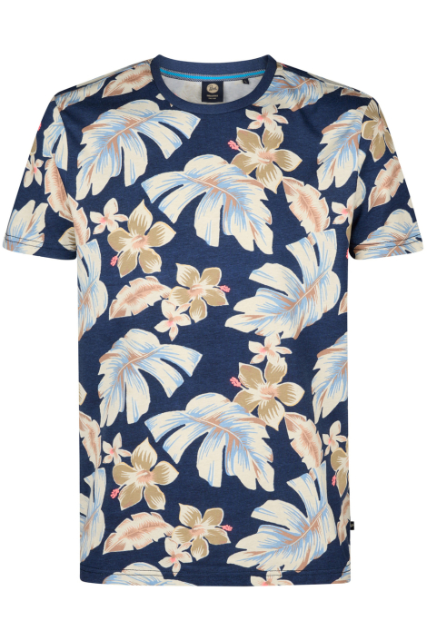 Petrol Industries blauwe heren t-shirt