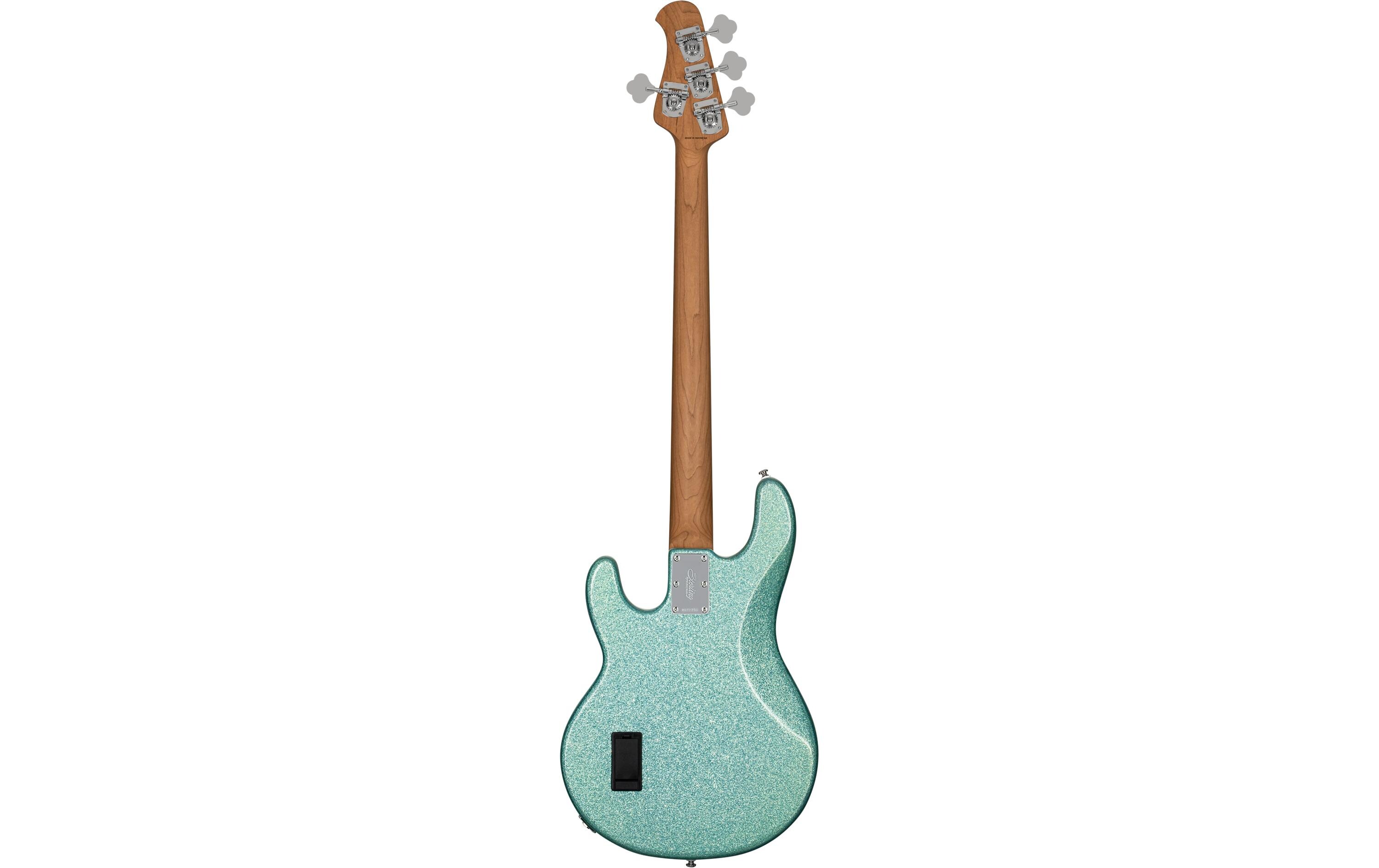 E-Bass StingRay Ray34 Seafoam Sparkle<br>4-seitiger Bass mit Aktivelektronik und einem Humbucker