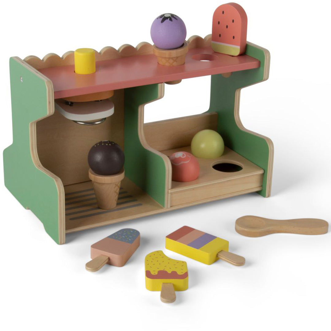Dantoy playful wood ijskraam - 12-delig