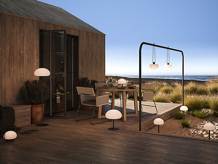 Lampe à piquer nomade Sponge LED 300lm IP65 Dimmable 3 positions Nordlux Noir