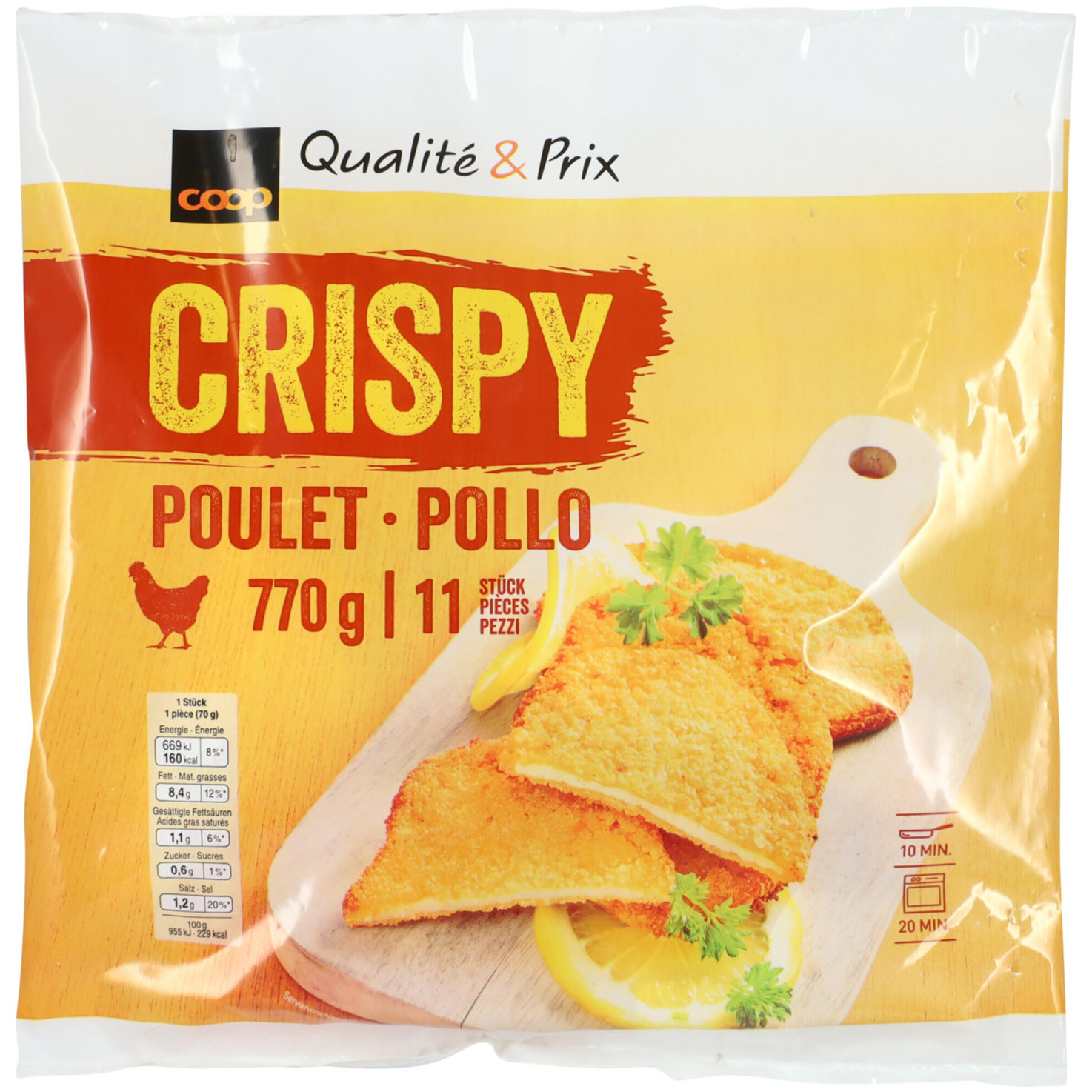 Crispy Poulet 11 Stück