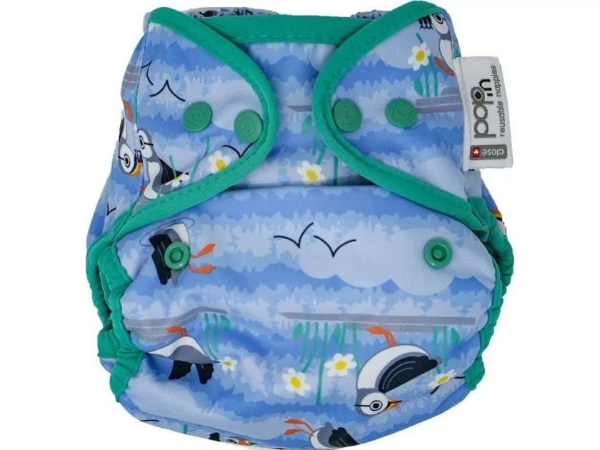 Close Caboo bleindlæg, Blue Puffin genanvendelig ble med lur 3-16 kg, 1 stk.