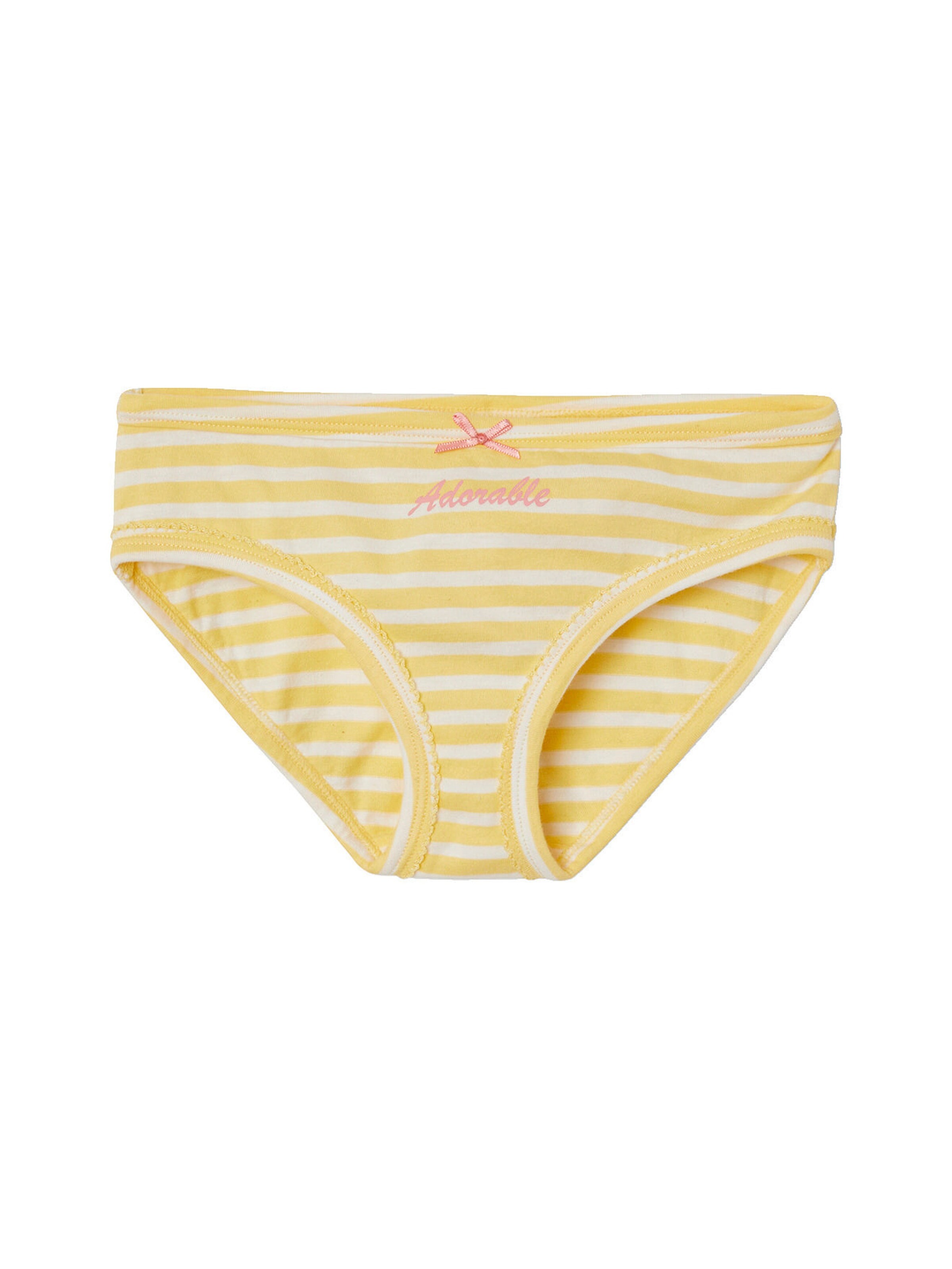 Vertbaudet 7er-Pack Mädchen Slips mehrfarbig gestreift/regenbogen