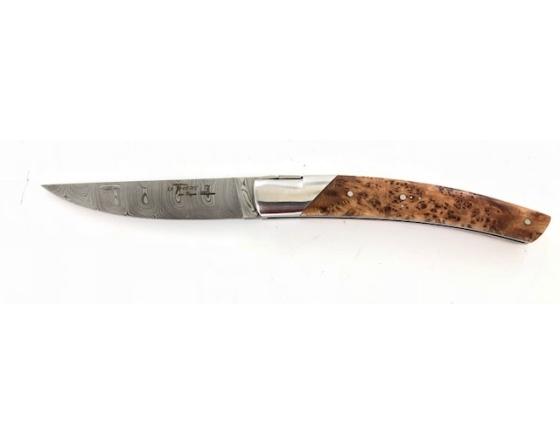 Le Thiers Pirou Damas Genévrier - 1 mitre Couteau de poche Le Thiers par Goyon Chazeau