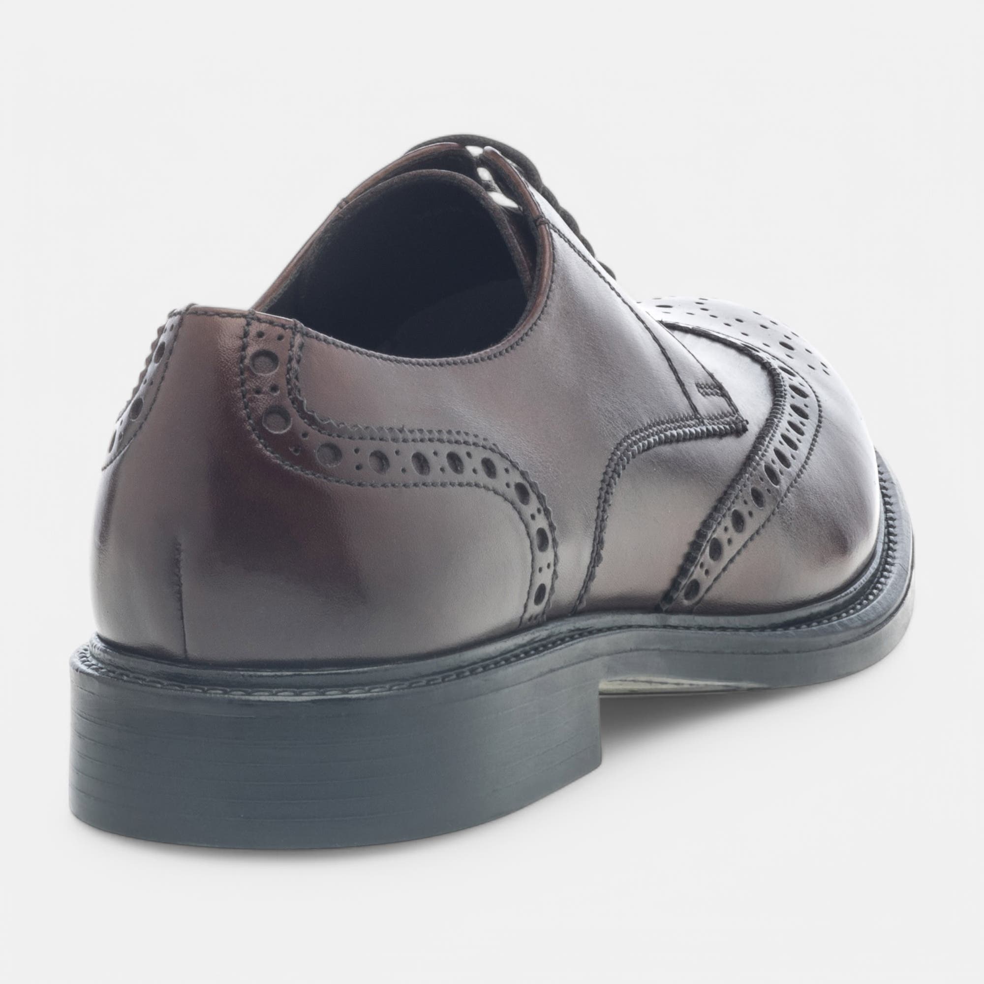 Derbies Homme en cuir cognac