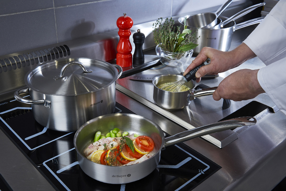 Poêle inox Prim appety De Buyer
