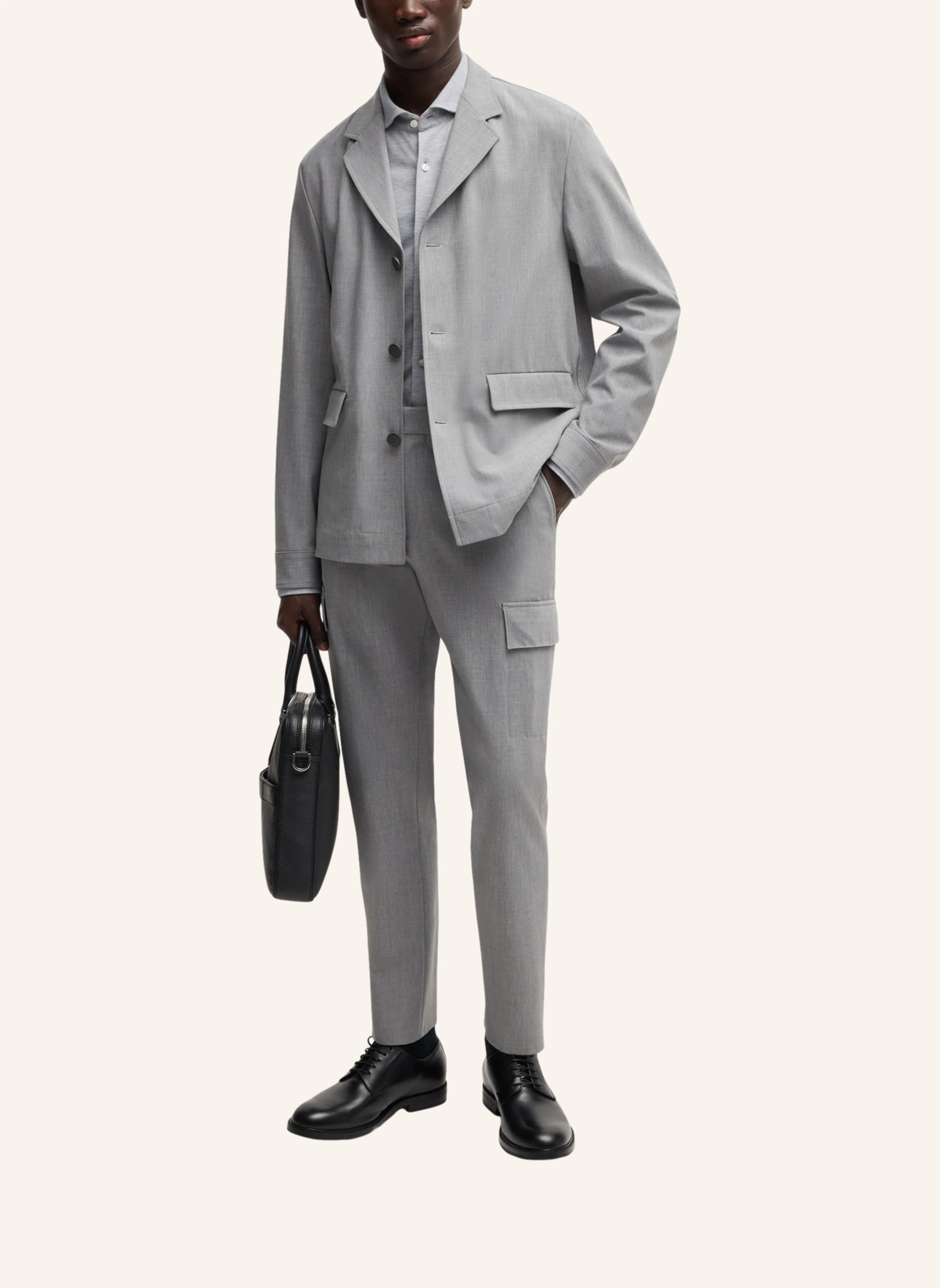BOSS Business Hemd P-HANK-SPREAD-243 Slim Fit