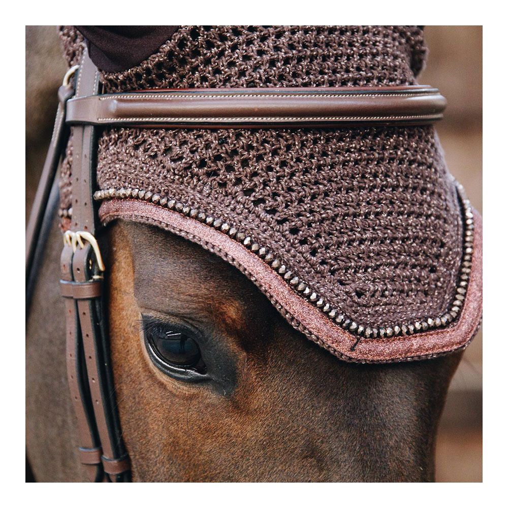 Kentucky WELLINGTON GLITTER SOUNDLESS - Bonnet anti-mouche brun
