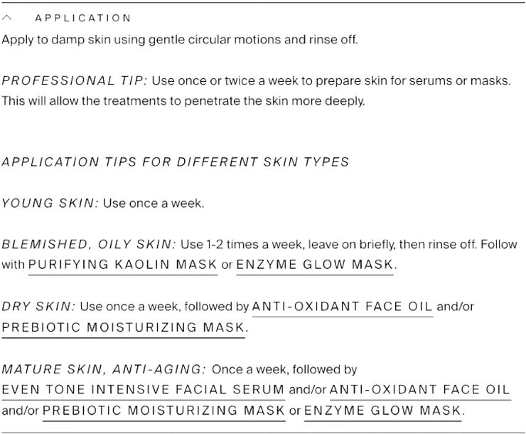 Less Is More Organic Smoothing Facial Peeling 50 ml.