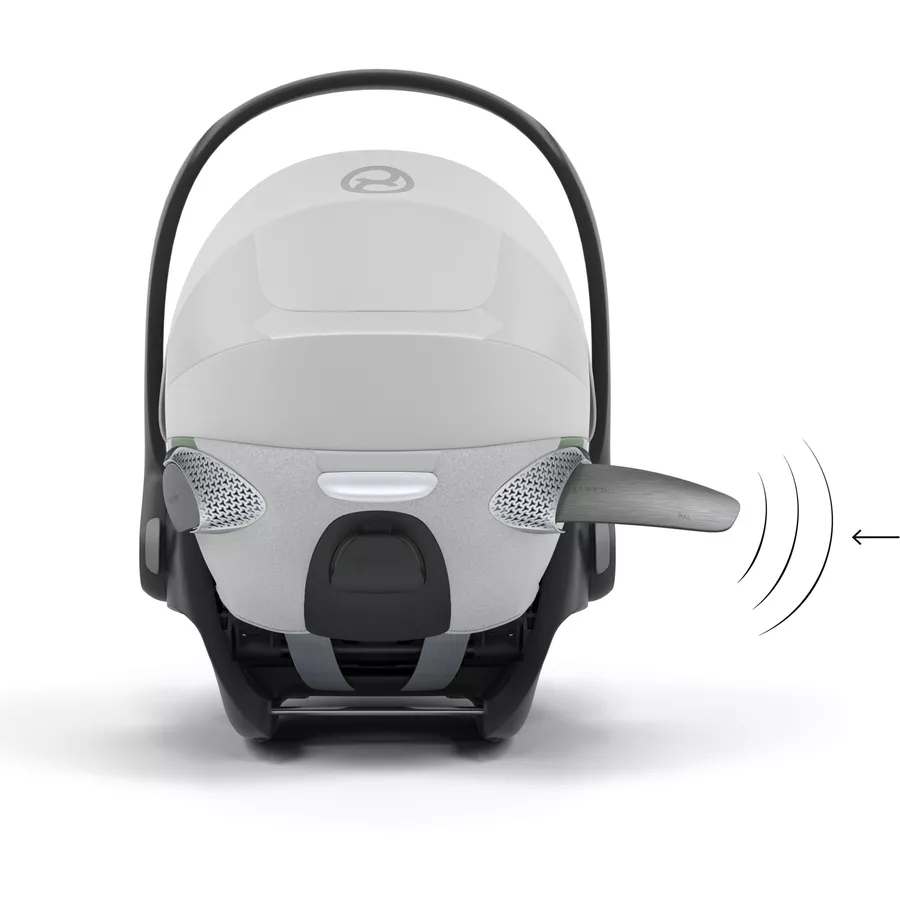 cybex PLATINUM Babyschale Cloud T I-Size Plus Platinum White