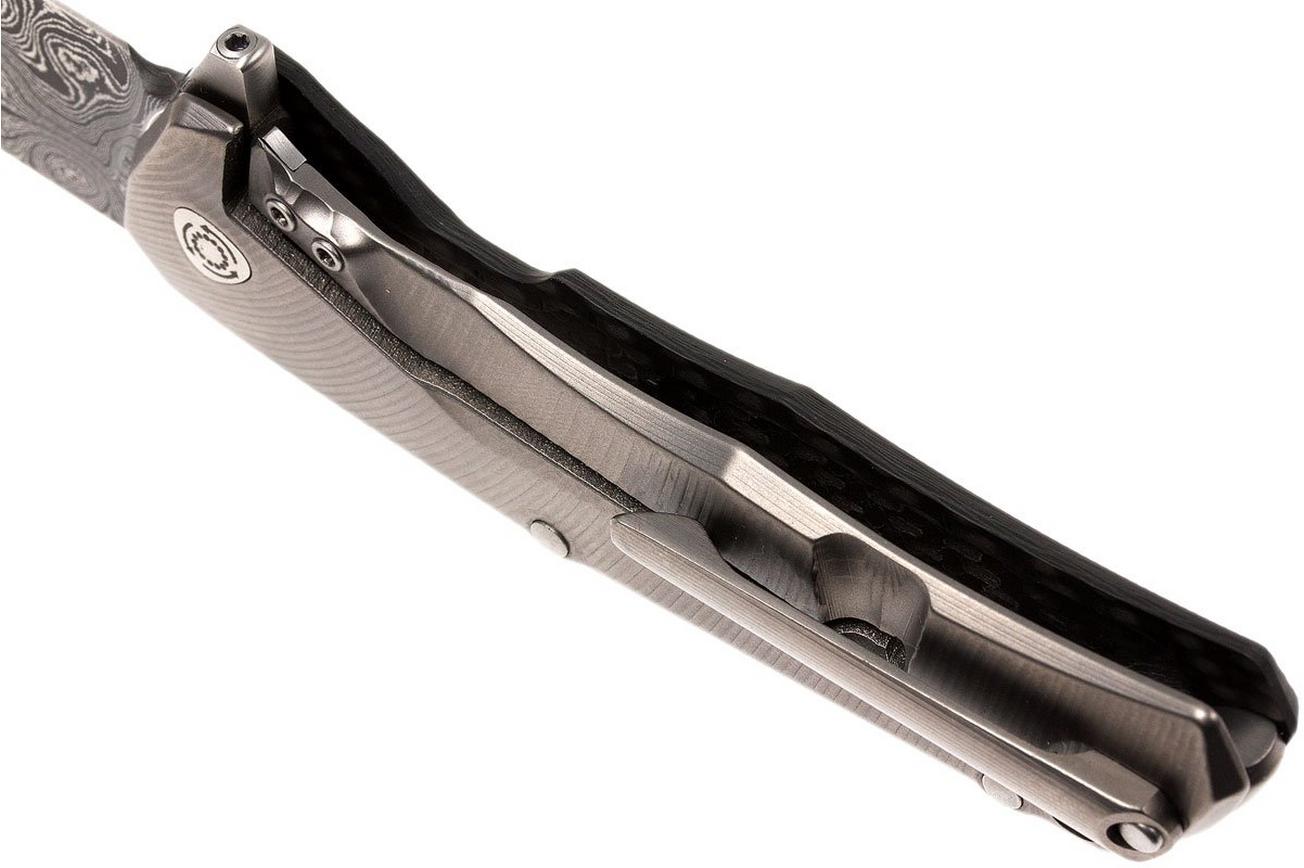 LionSteel TRE DR FC Carbonfiber, Raindrop damast