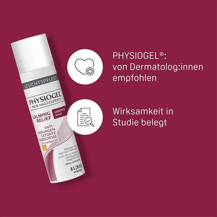 Physiogel Calming Relief Anti-Rötungen Tagescreme getönt LSF 30, 40 ml
