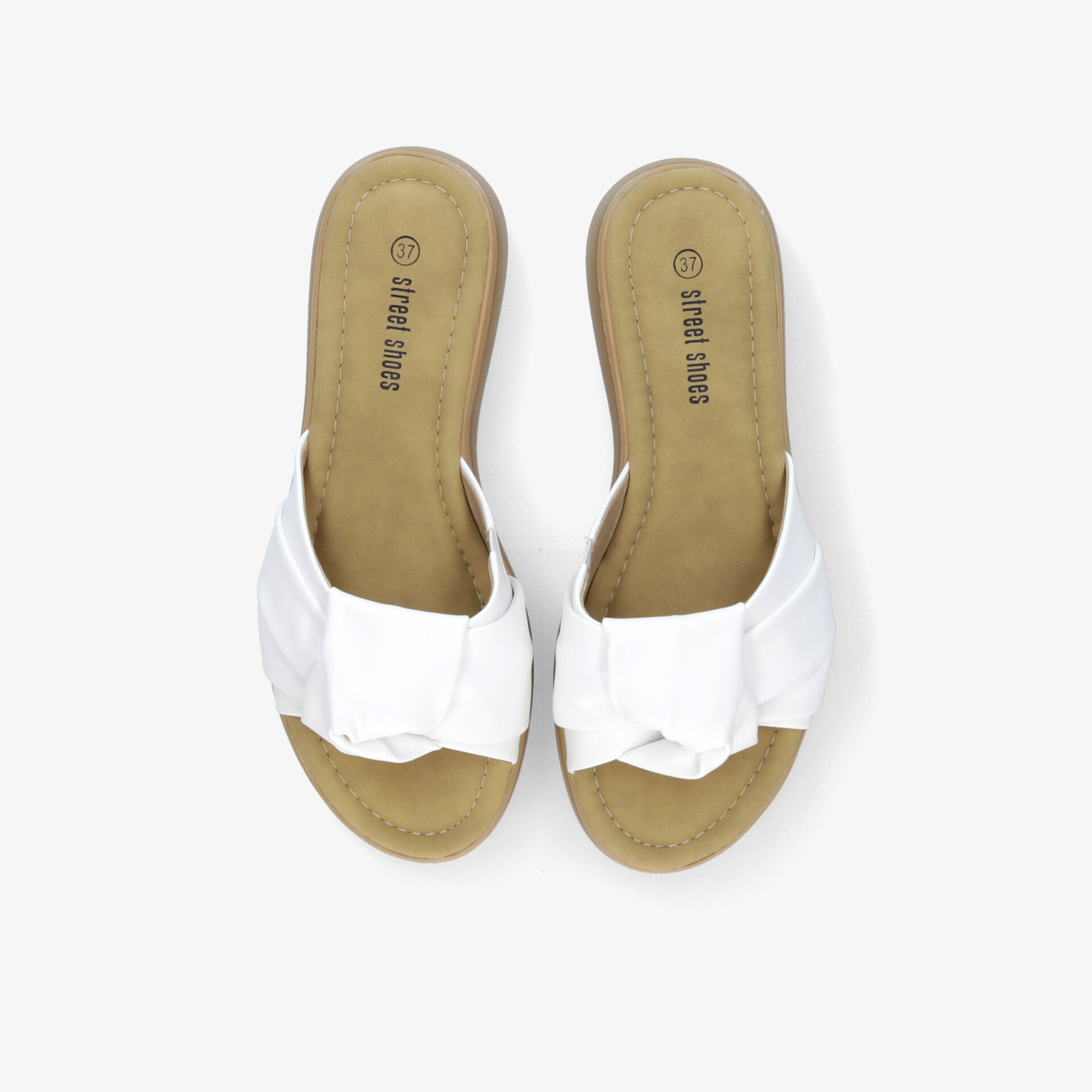 street shoes Damen Pantoletten weiß