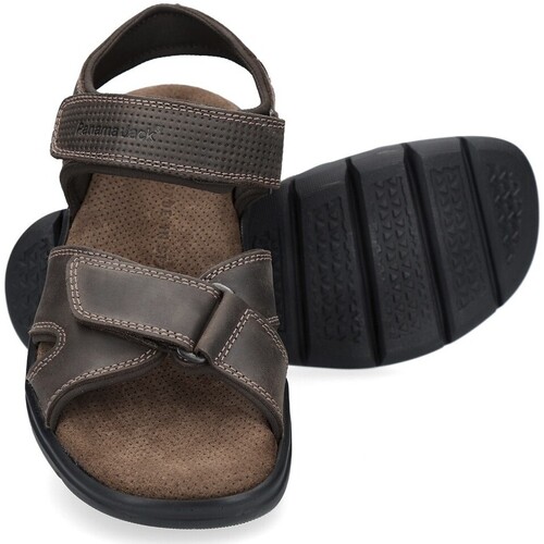 Panama Jack - SANDALIA HOMBRE SANDERS BASICS MARRON Marrón