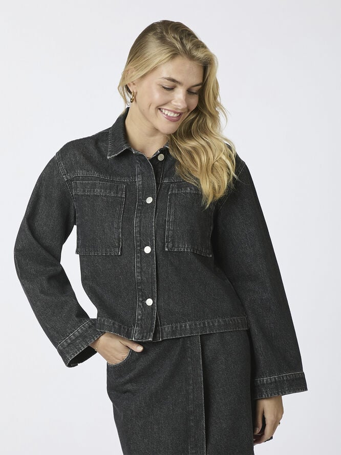 Neo Noir Emilia D Jacket Dark grey