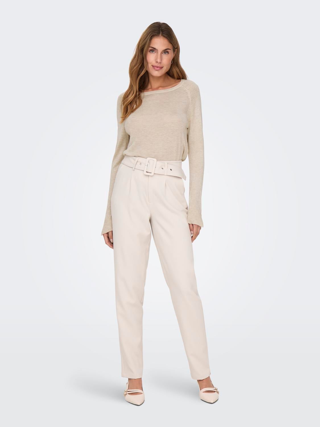 ONLVIENNA Strickpullover Whitecap Gray