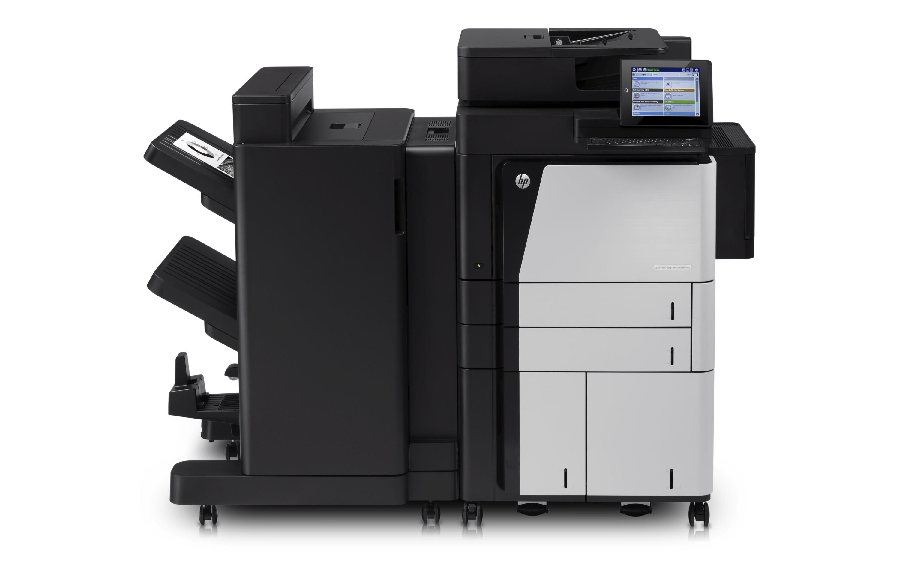 Multifunktionsdrucker LaserJet Enterprise Flow M830z<br>A3-Monolaser-Multifunktionsgerät mit Hochleistungsscanner