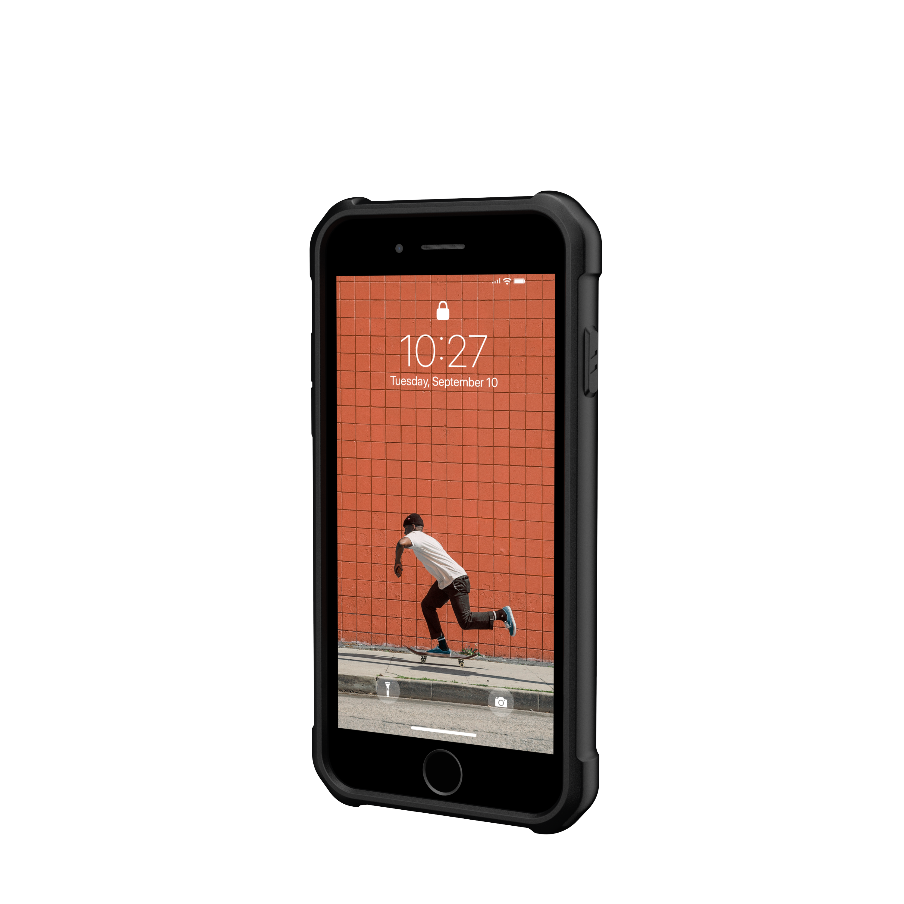 iPhone SE (2022/2020) / 8 / 7 / 6S Schutzhülle Metropolis LT (114004113940) - Kevlar Black