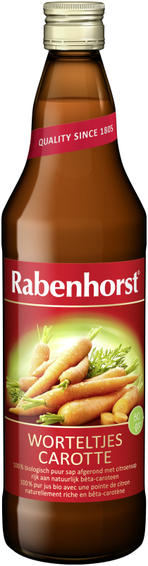 Rabenhorst Wortelsap 100%bio 750ml