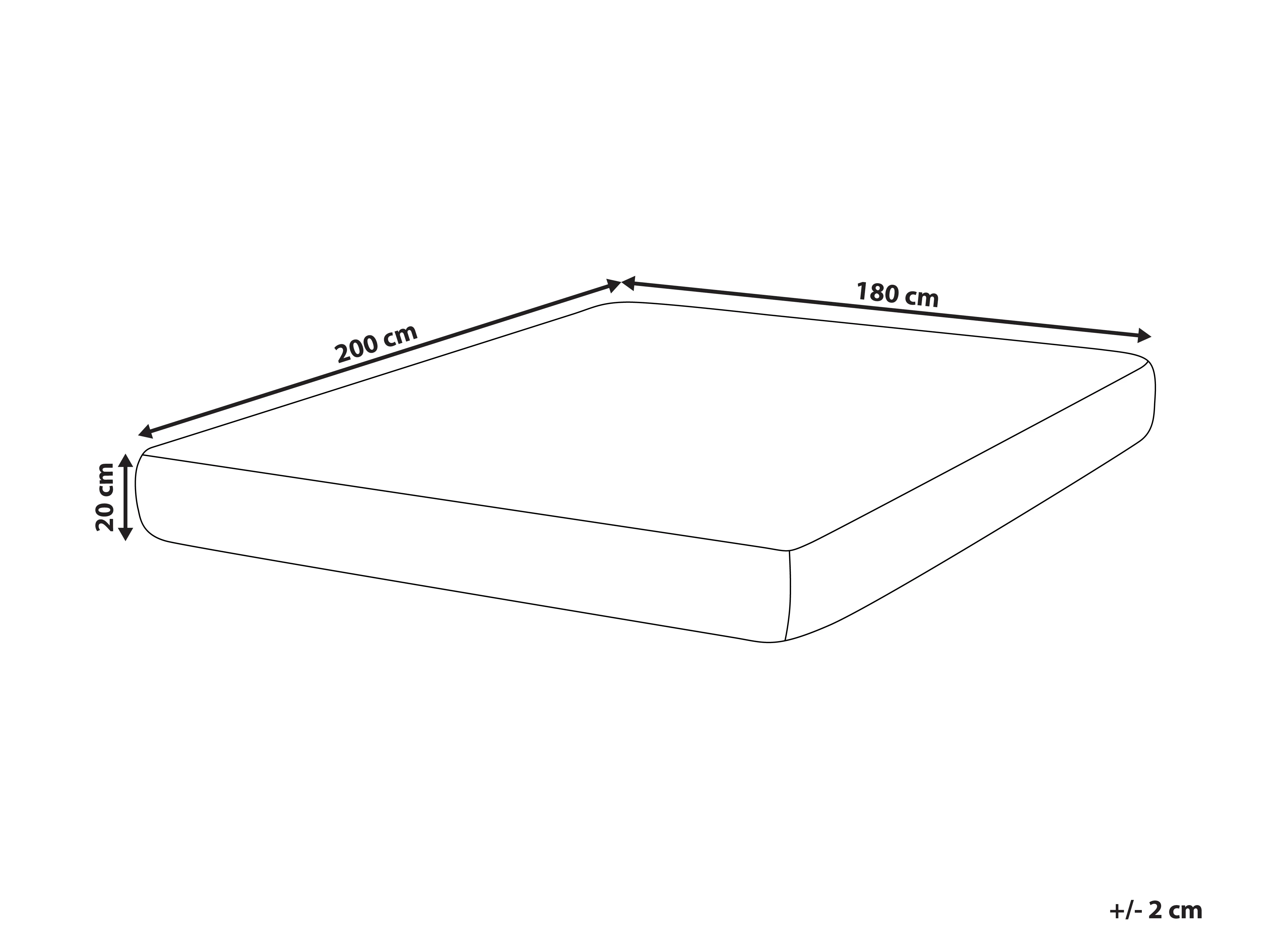 Traagschuim pocketveringmatras DRIFT H2/3 Medium 180 x 200 cm