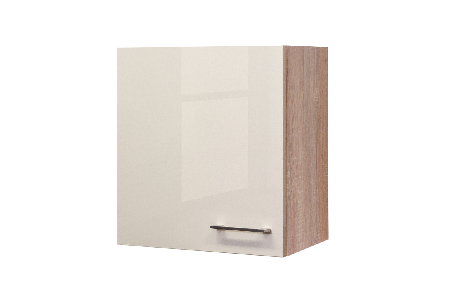 Glas-Hängeschrank NEPAL - Kaschmir Glanz-Sonoma Eiche - 50 cm
