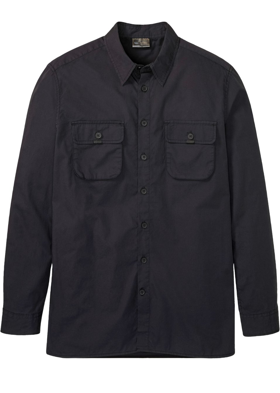 Chemise manches longues avec poches à soufflet