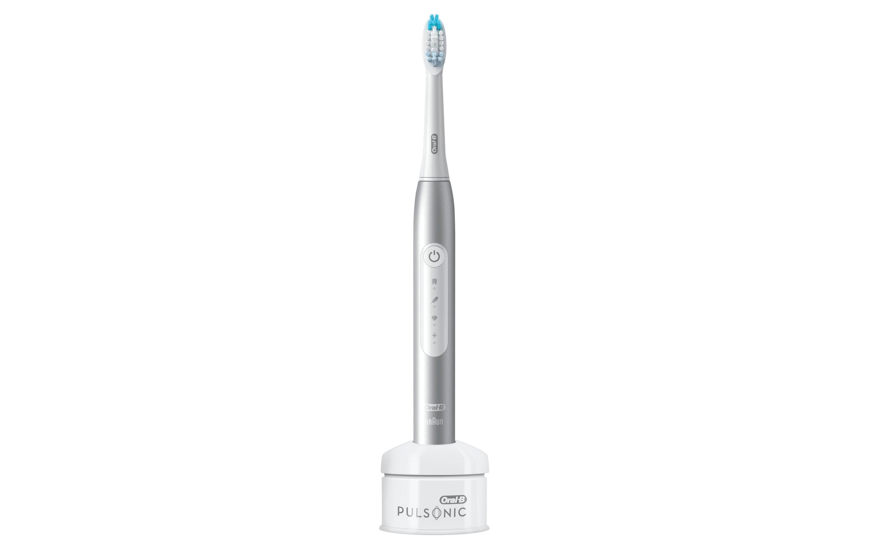 Schallzahnbürste Pulsonic Slim Luxe 4000 PlatinElektrische Zahnbürste