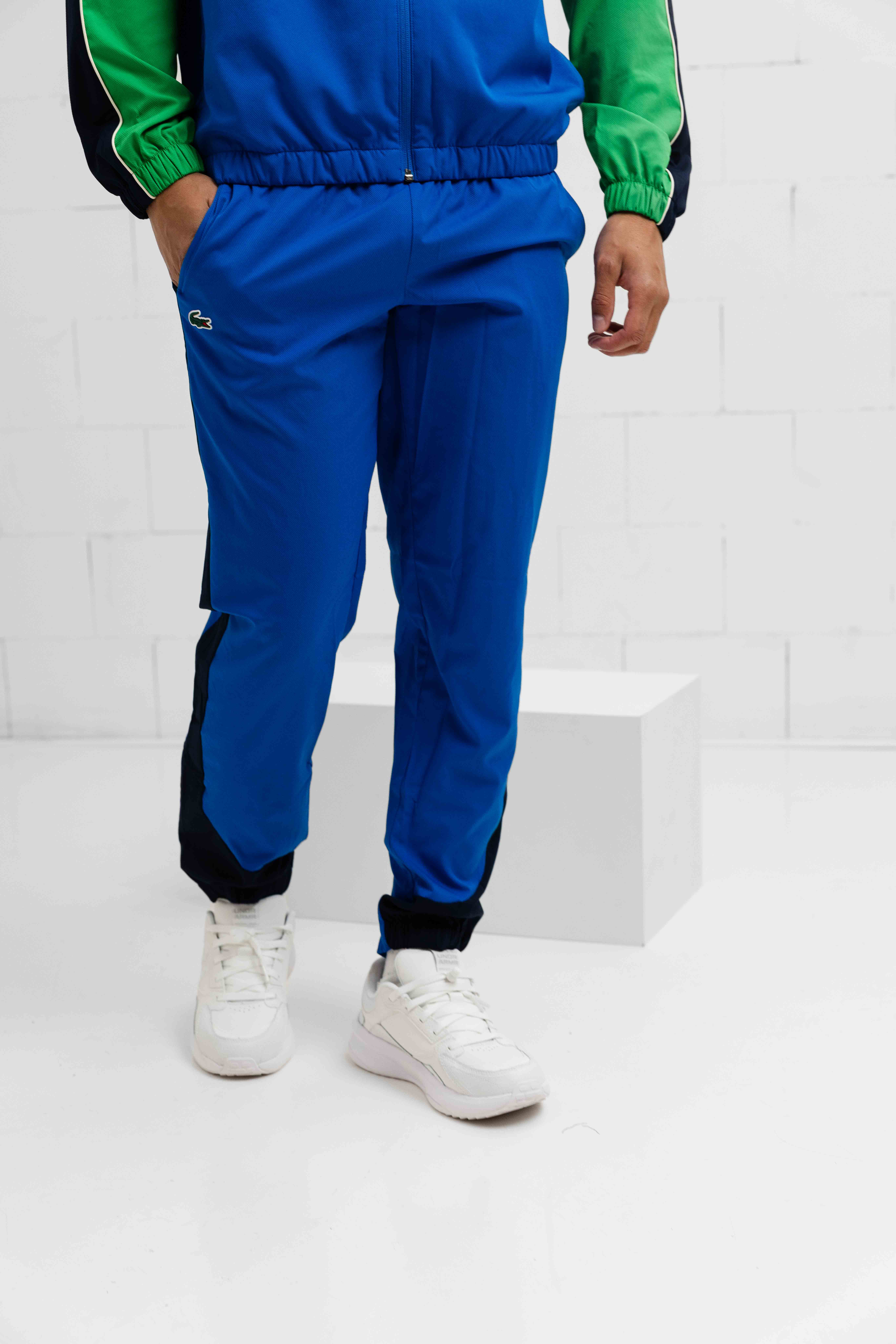 Lacoste Stretch Tennis Trainingspak Heren Blauw