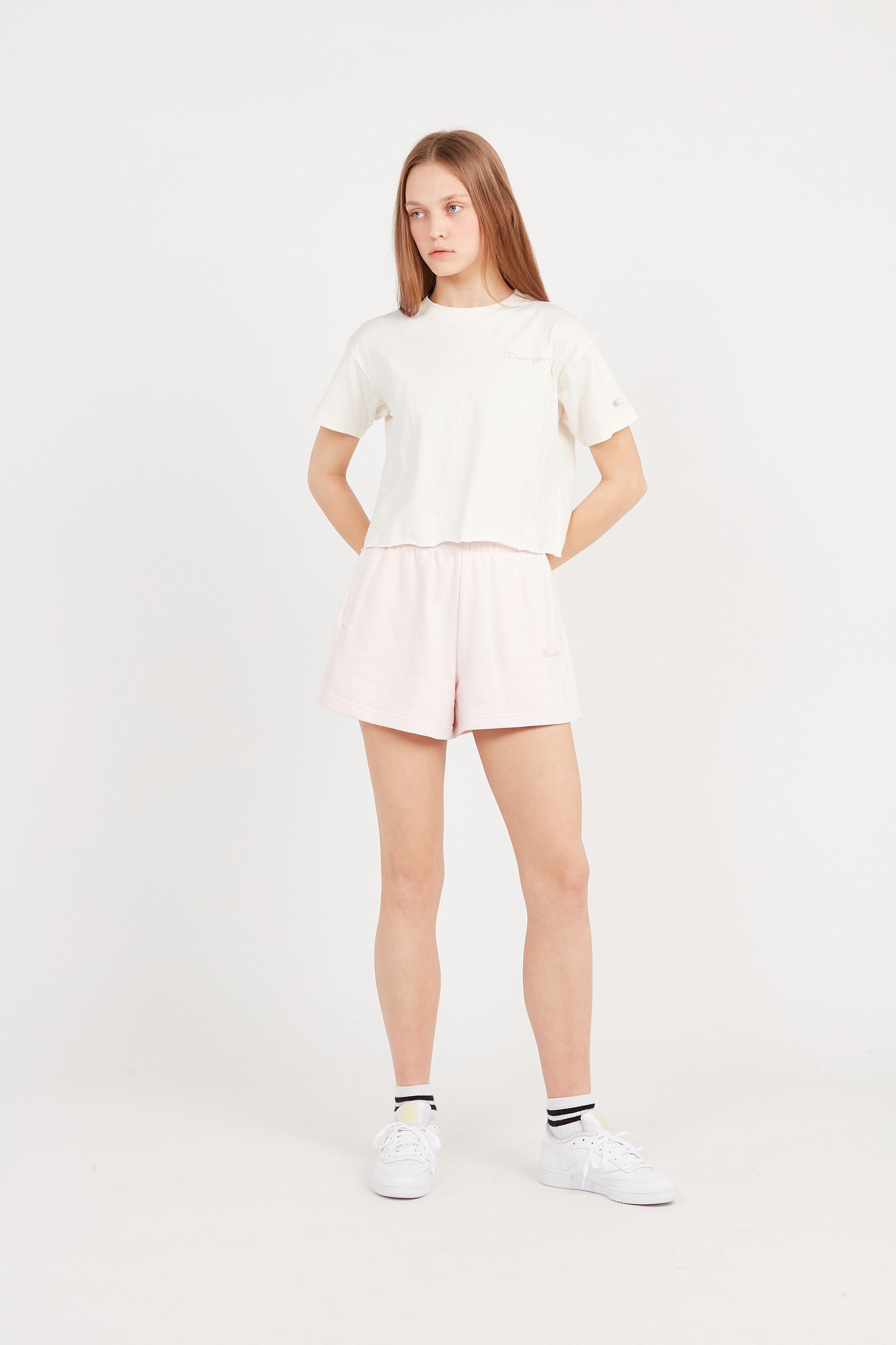 CHAMPION T-shirt Beige