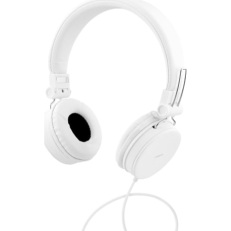STREETZ H300 on-ear høretelefoner - hvid