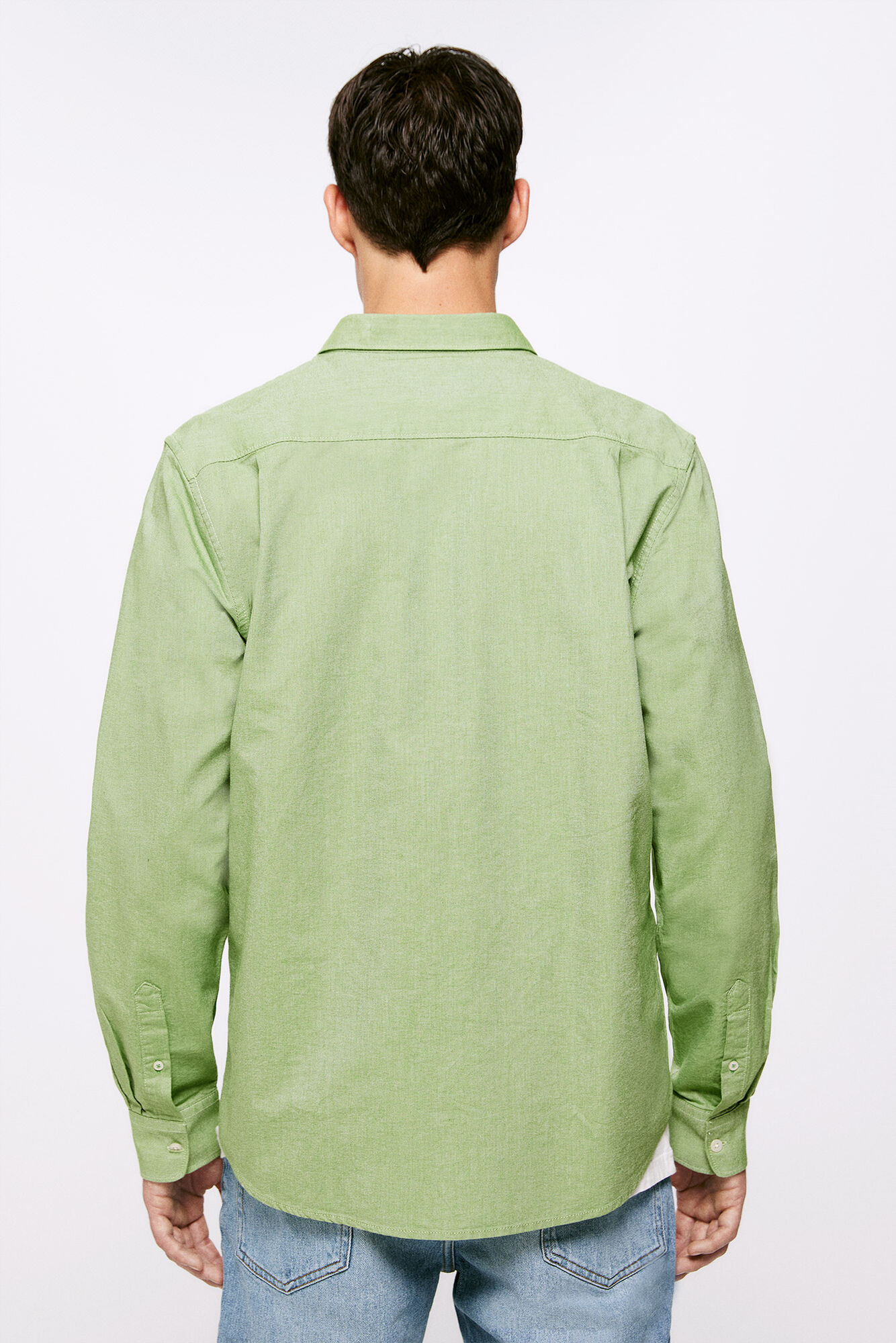 Cor da camisa Oxford
