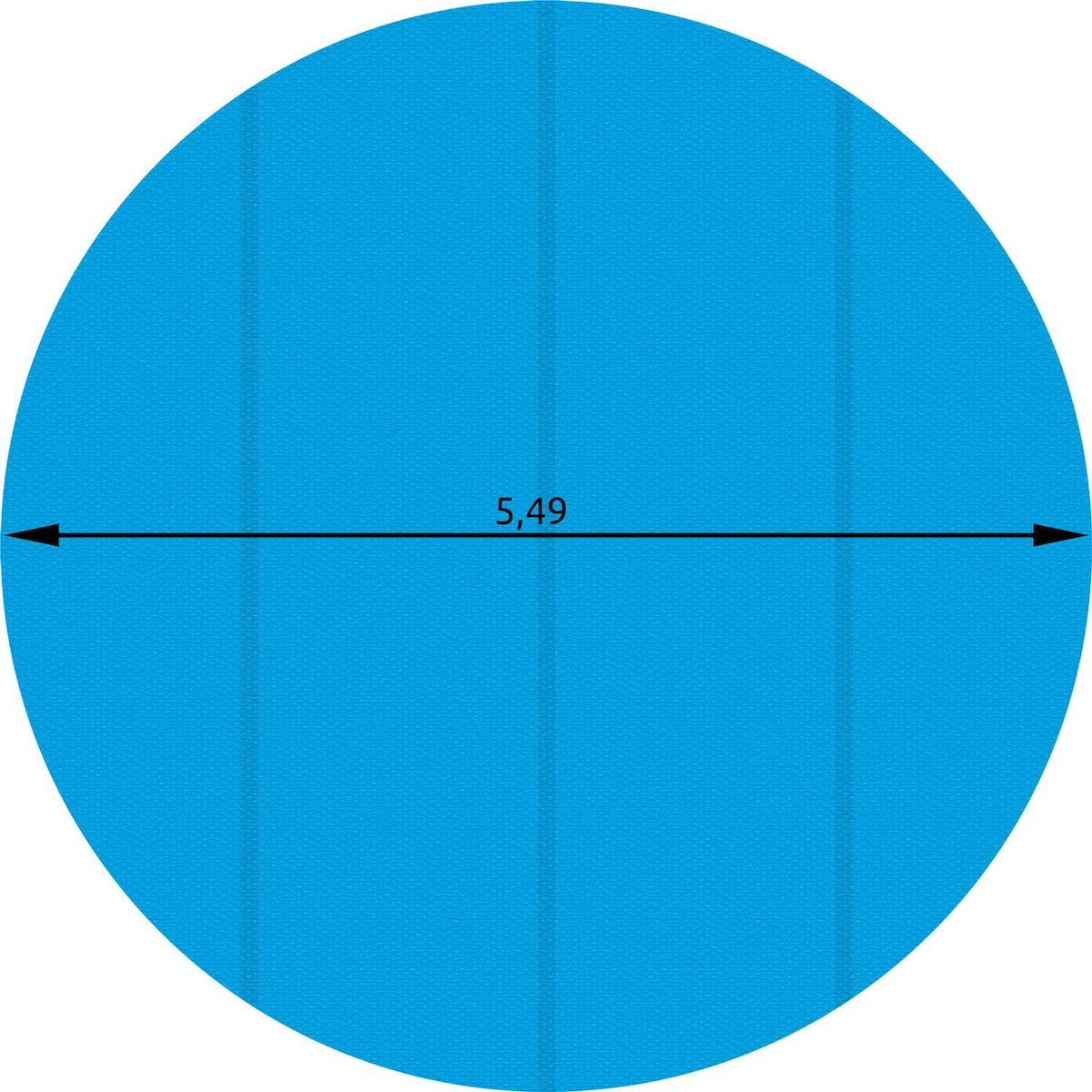 Bassengtrekk rundt - Ø 549 cm