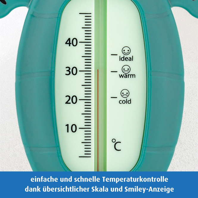 Reer - Badethermometer Schildkröte - grün