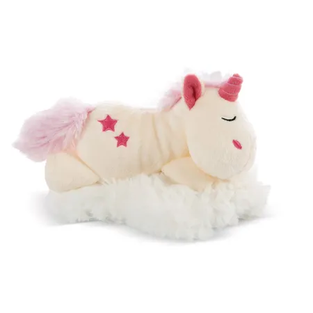 NICI Liegendes Kuscheltier Schlafeinhorn Theodor auf Wolke NICI GREEN, 16 cm