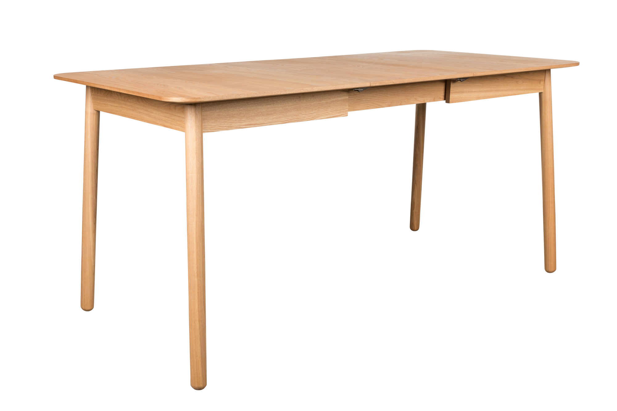 Eettafel Glimps rechthoekig uitschuifbaar naturel 120-160 x 80